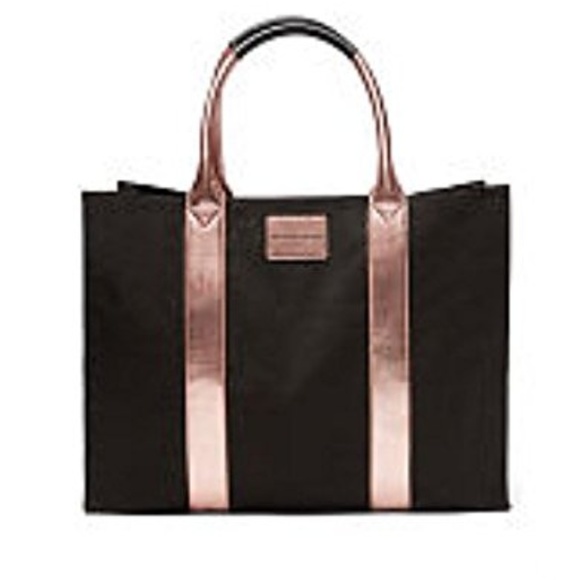 Victoria's Secret Handbags - Victoria Secret Limited Edition Black and Gold Bag